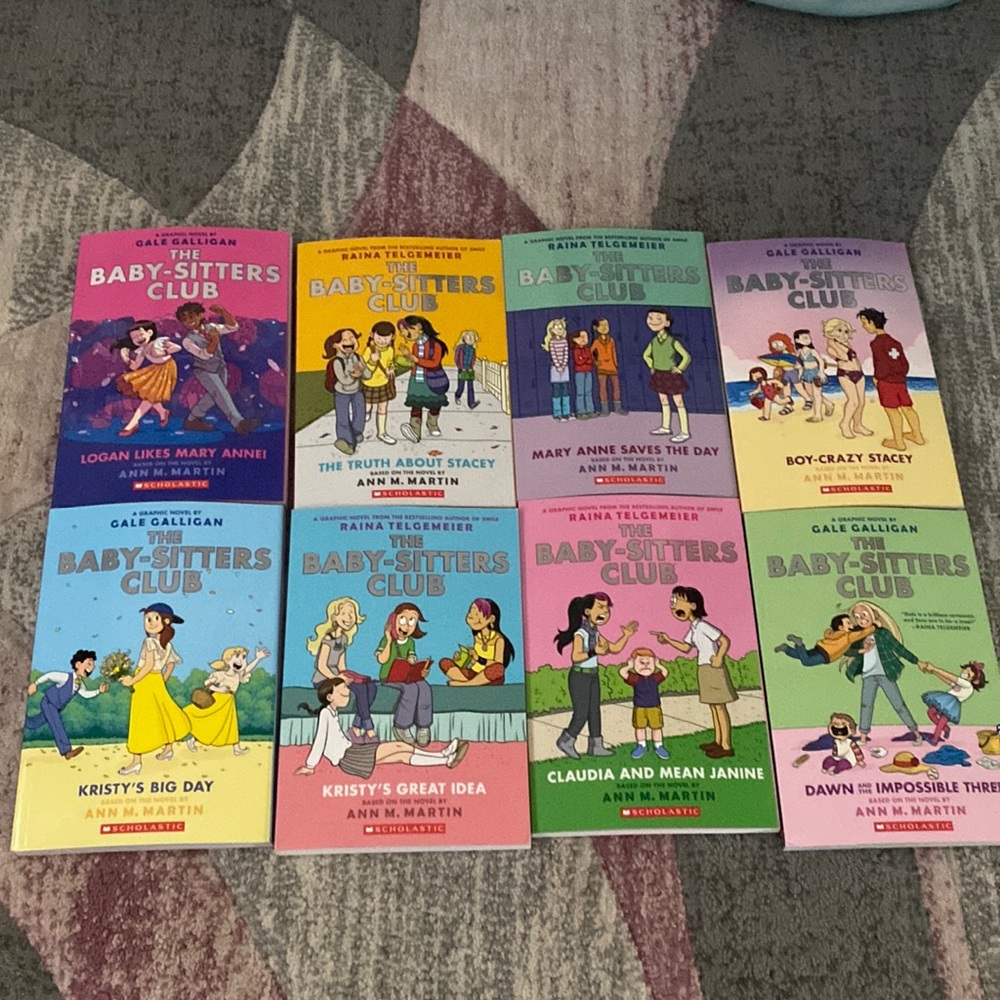 All series of The babysitters club